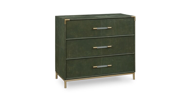 Caspian Verde Green Accent Chest image number 0