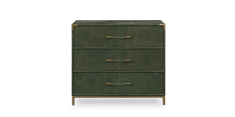 Caspian Verde Green Accent Chest image number 2