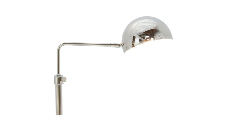 Sheldon Polished Nickel Floor Lamp image number 5