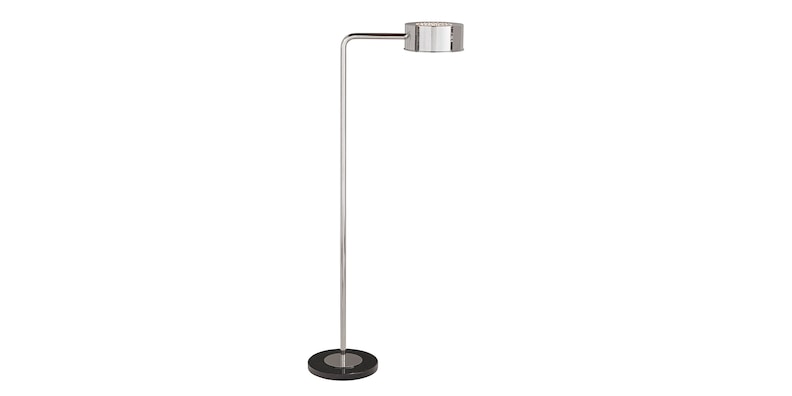 Bryson Polished Nickel Floor Lamp image number 0