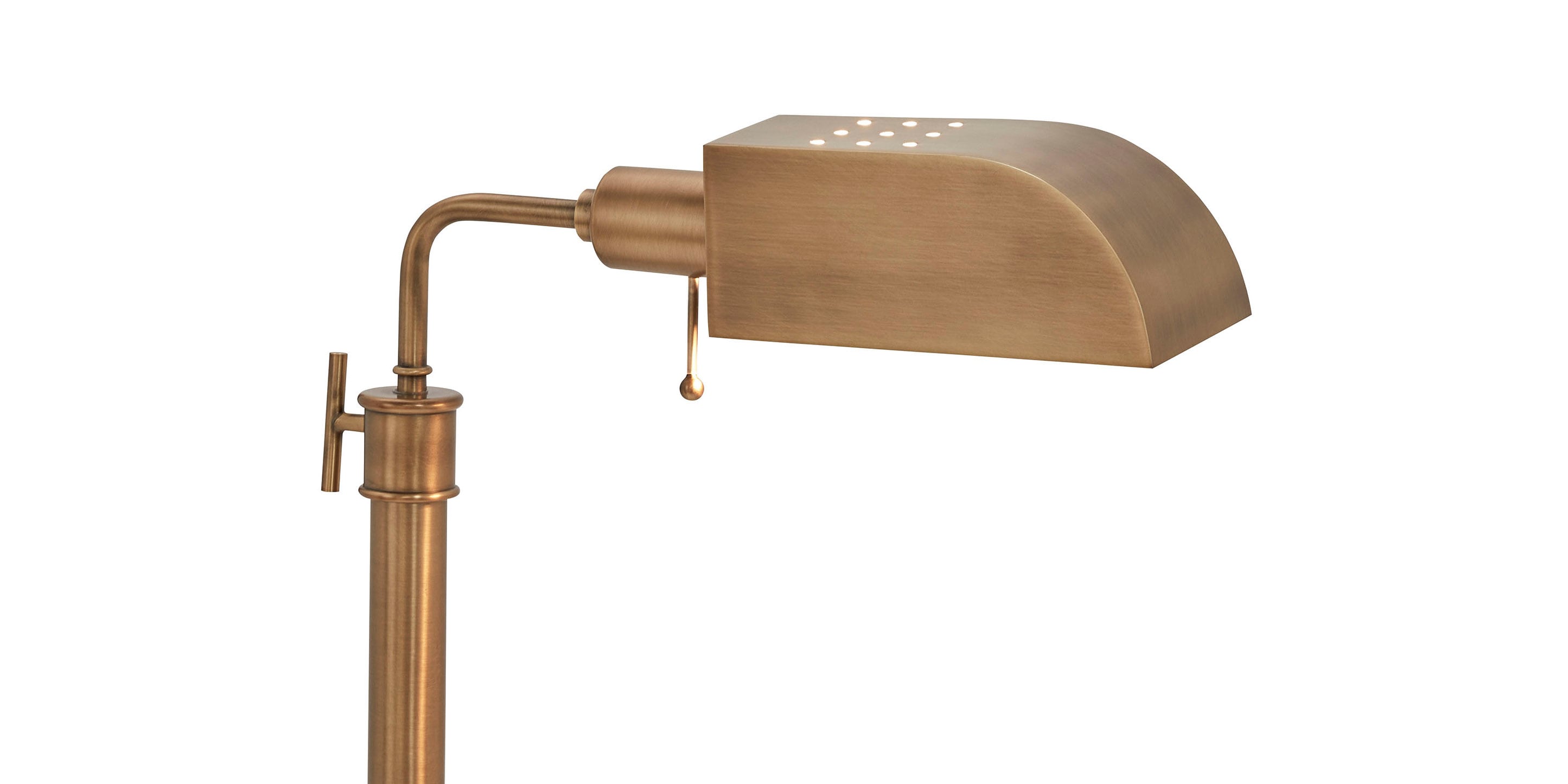 Simone Aged Brass Floor Lamp - Thumbnail 3