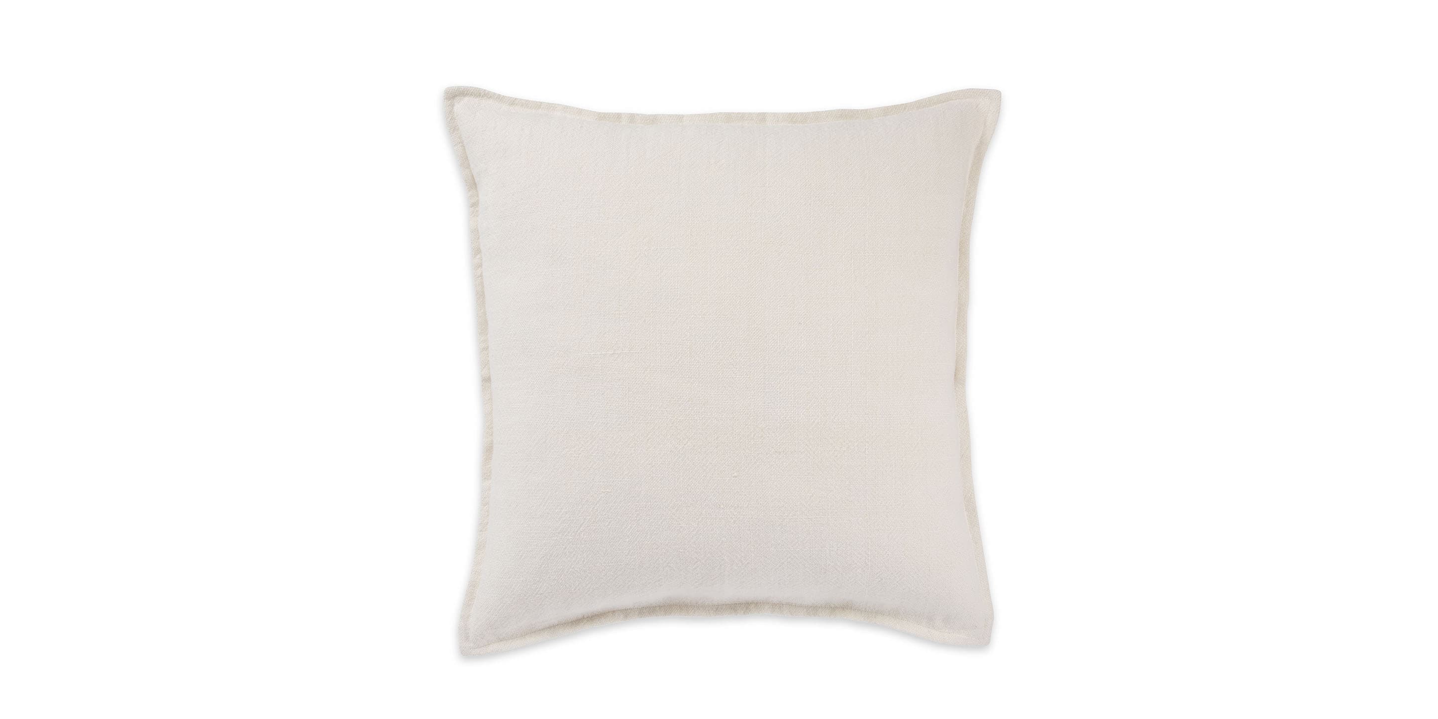 Blanche Bone Pillow Cover 22x22 | Bassett Furniture