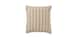 Lucien Brown Pillow