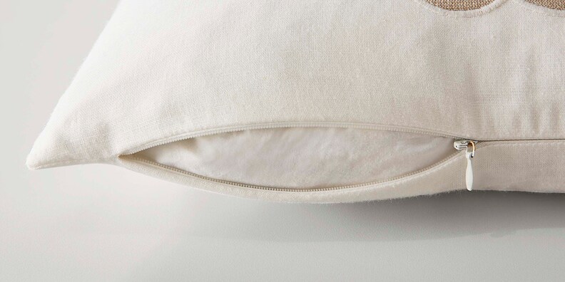 Macon Ivory+Natural Pillow Cover image number 2
