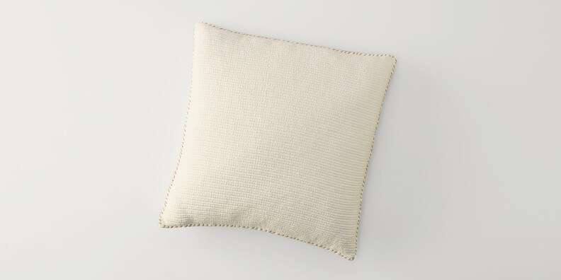 Morgan Ivory Pillow Cover + Insert image number 0