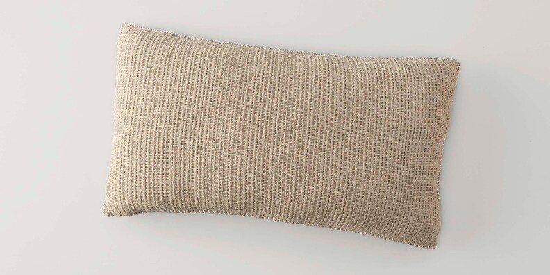 Nicole Natural Pillow Cover + Insert image number 0