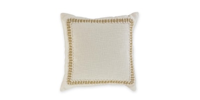Myra Ivory Cotton Pillow