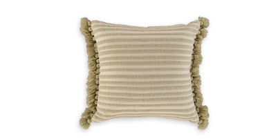 Tessa Natural Cotton Square Pillow