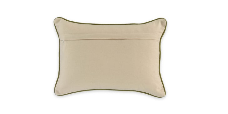 Vivian Natural/Green Pillow Kit  14x20 image number 1