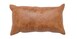 Dumont Leather Chestnut Lumbar Pillow Cover + Insert
