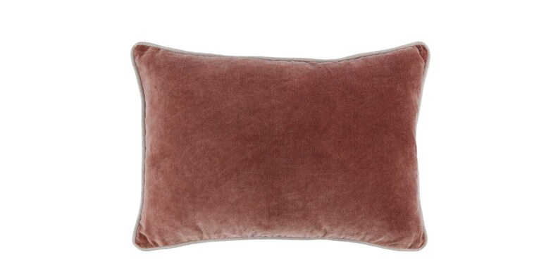 Heirloom Velvet Auburn Lumbar Pillow Cover + Insert image number 0