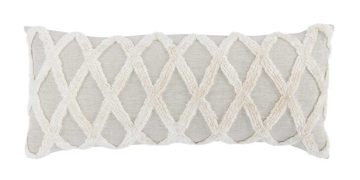 Ellett Natural Ivory Pillow Cover+Insert image number 0
