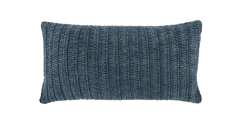 Rina Blue Pillow Cover image number 0