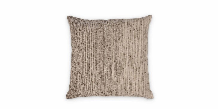 Beryl Cocoa Brown Pillow Cover image number 0