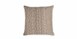 Beryl Cocoa Brown Pillow Cover