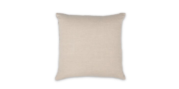 Beryl Cocoa Brown Pillow Cover image number 1