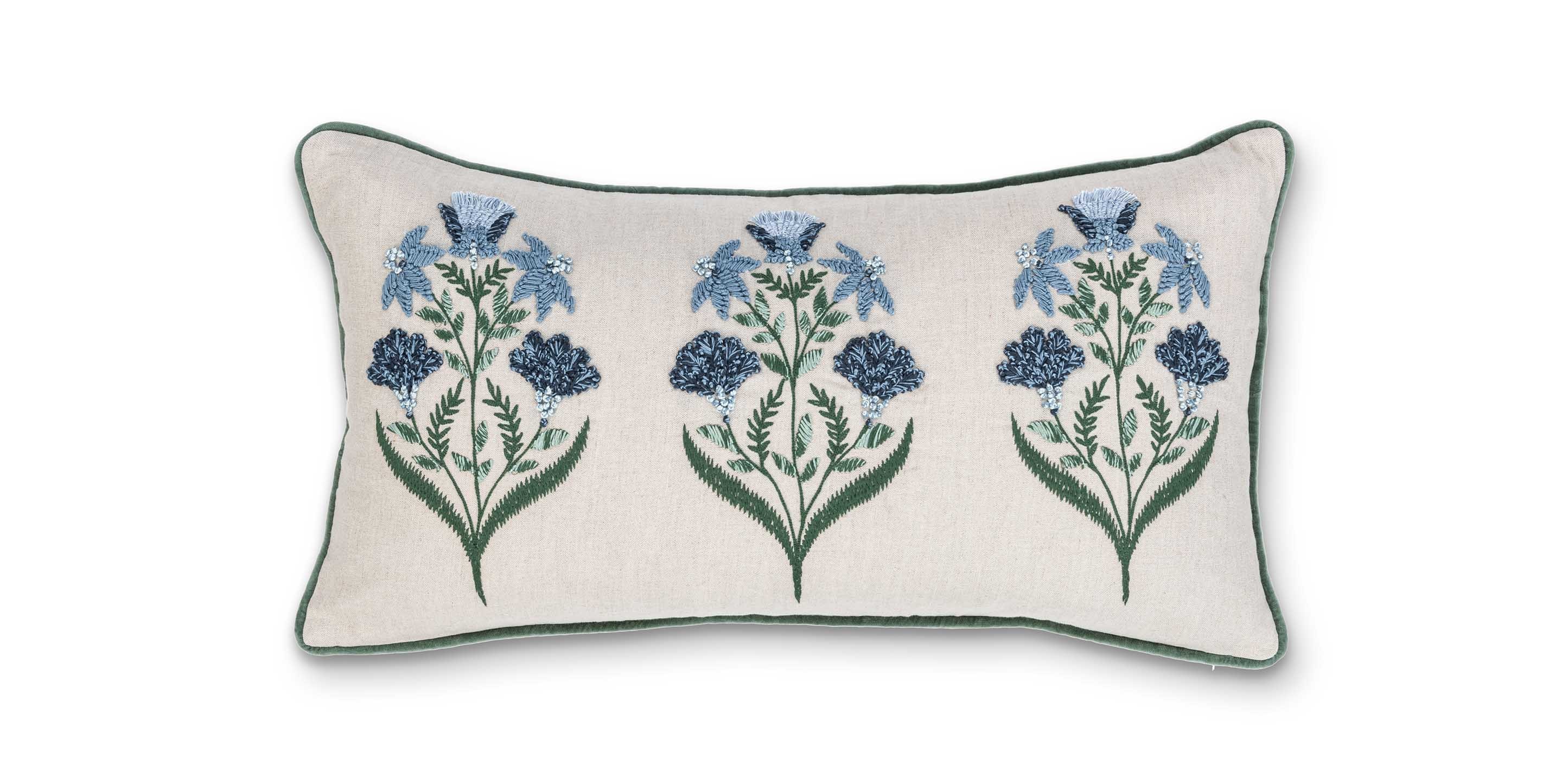 Belcourt Floral Mult Nrl Blue | Bassett Furniture