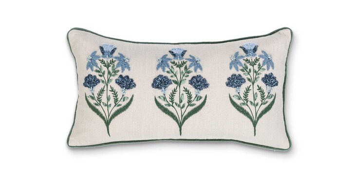 Belcourt Floral Mult Nrl Blue image number 0