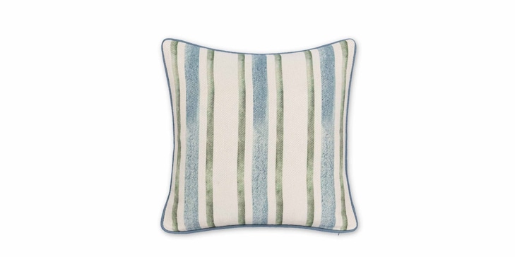 Harbor Blue/Green Pillow Cover image number 0
