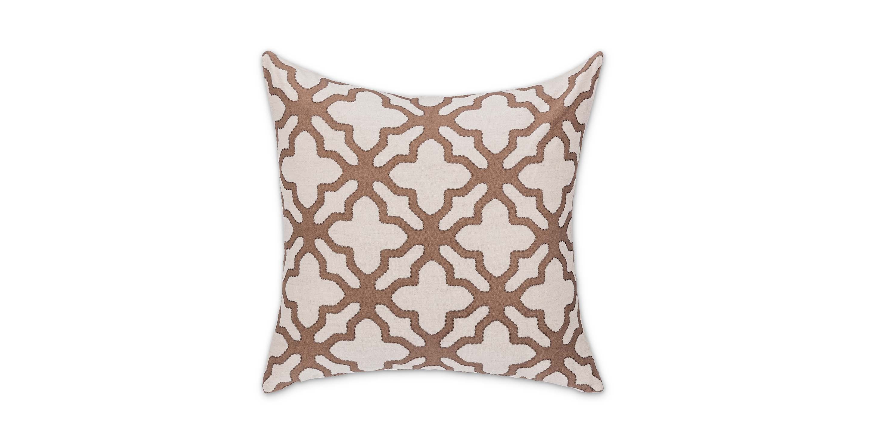 Mullan Frothed Brown Pillow Cover | Bassett Furniture