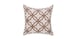 Mullan Frothed Brown Pillow Cover