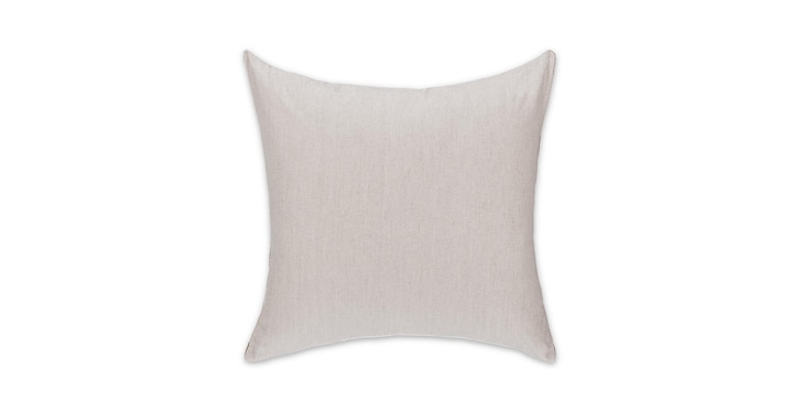 Mullan Frothed Brown Pillow Cover image number 2