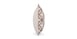 Mullan Frothed Brown Pillow Cover