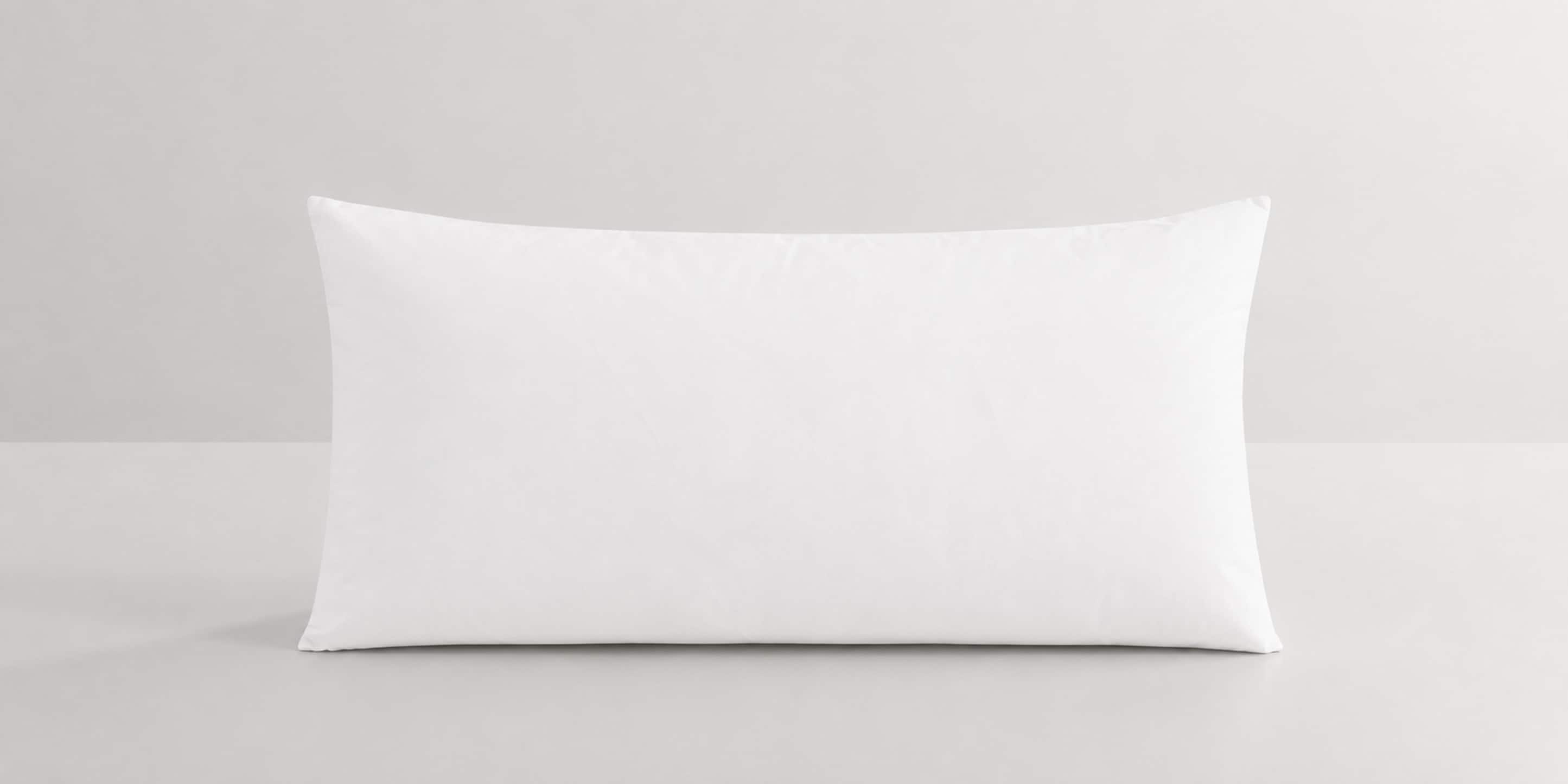 Down Lumbar Pillow Insert 15 x 27 image number 0