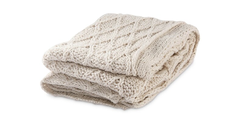 Catalina Ivory Throw image number 0