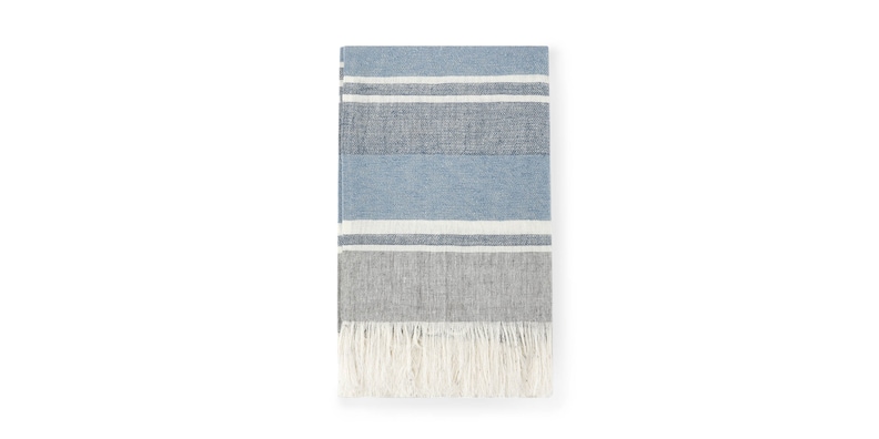 Lima Capri Blue Throw image number 0