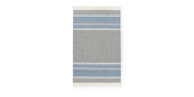 Lima Capri Blue Throw image number 2