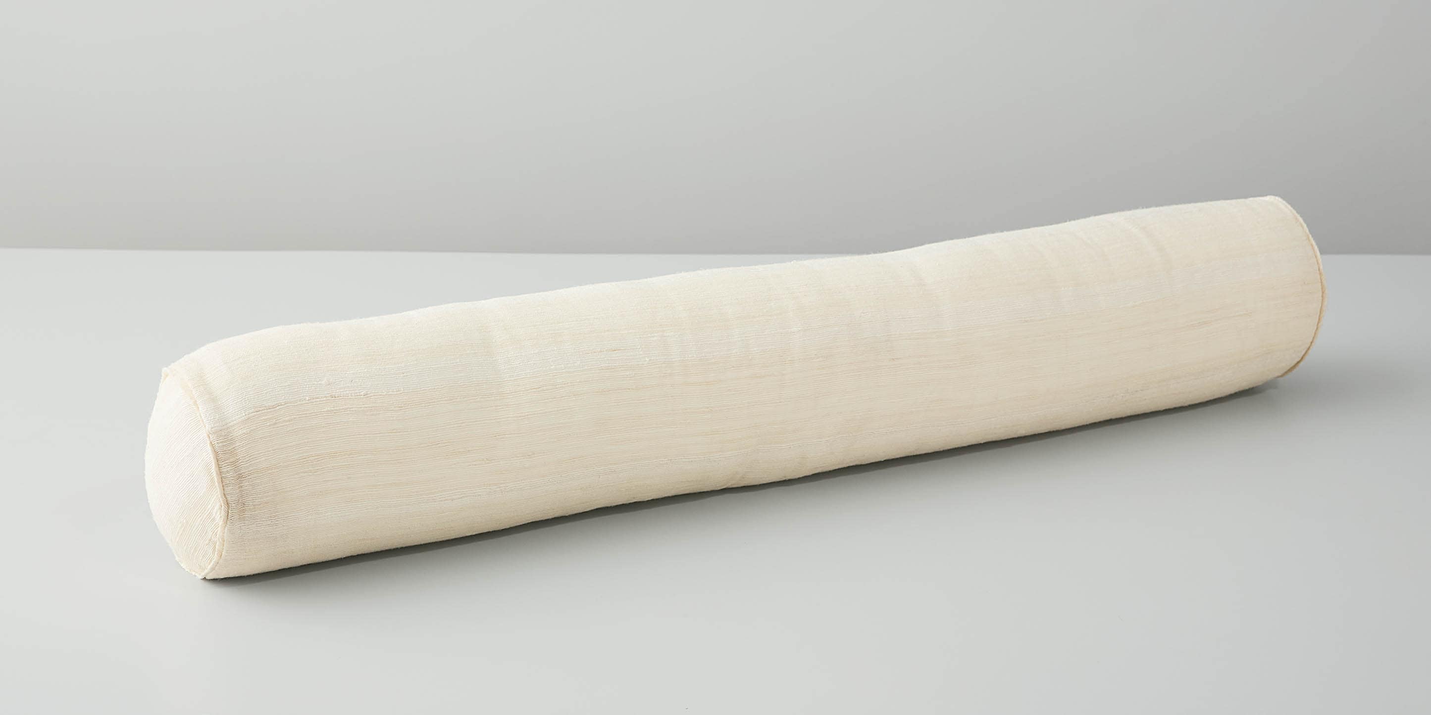 Aman Ivory Bolster Pillow