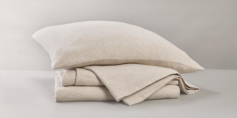 Burhan Oatmeal Coverlet image number 2