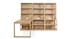 Peninsula Desk w/Bookcase & Hutch