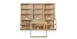 Peninsula Desk w/Bookcase & Hutch