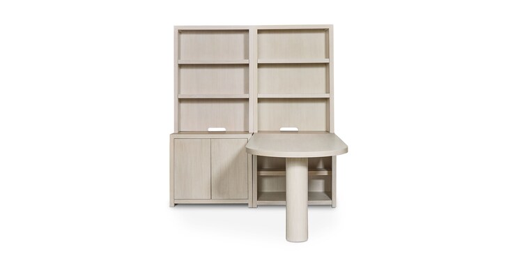 Peninsula Desk Wall Unit - 2 image number 1