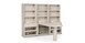 Peninsula Desk Wall Unit - 3