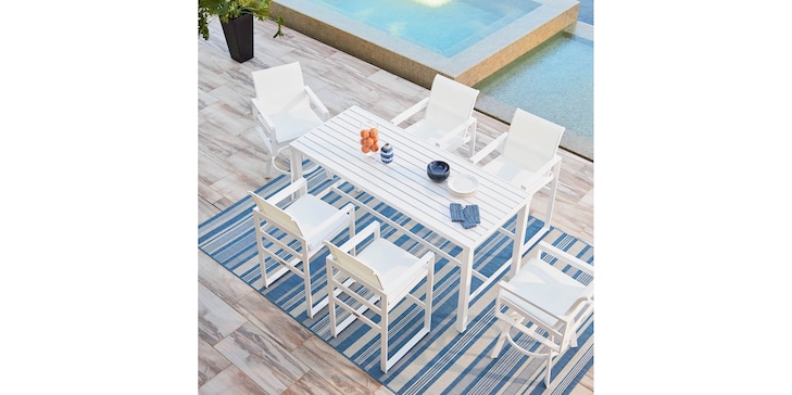 Rectangle Bar Table image number 1