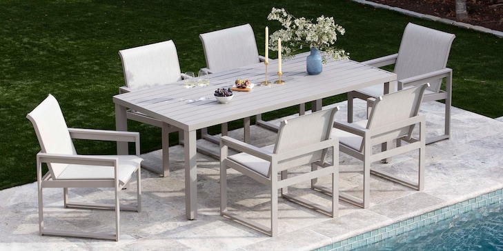 Track Arm Dining Chair image number 1