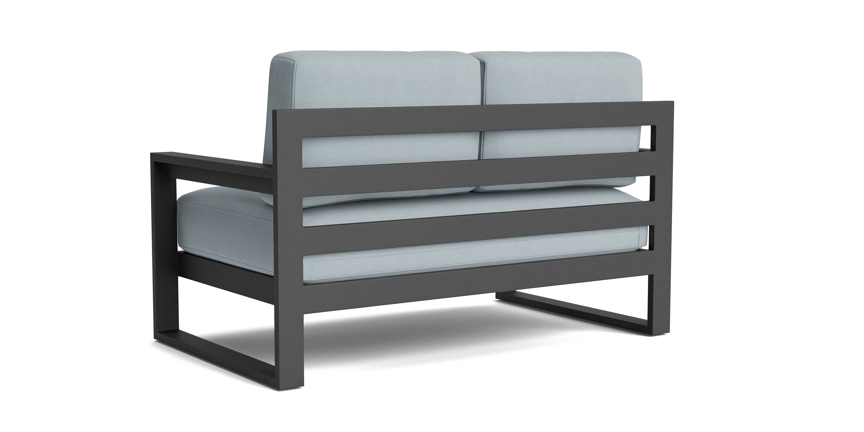 Bonavista Outdoor Track Arm Loveseat - Thumbnail 2