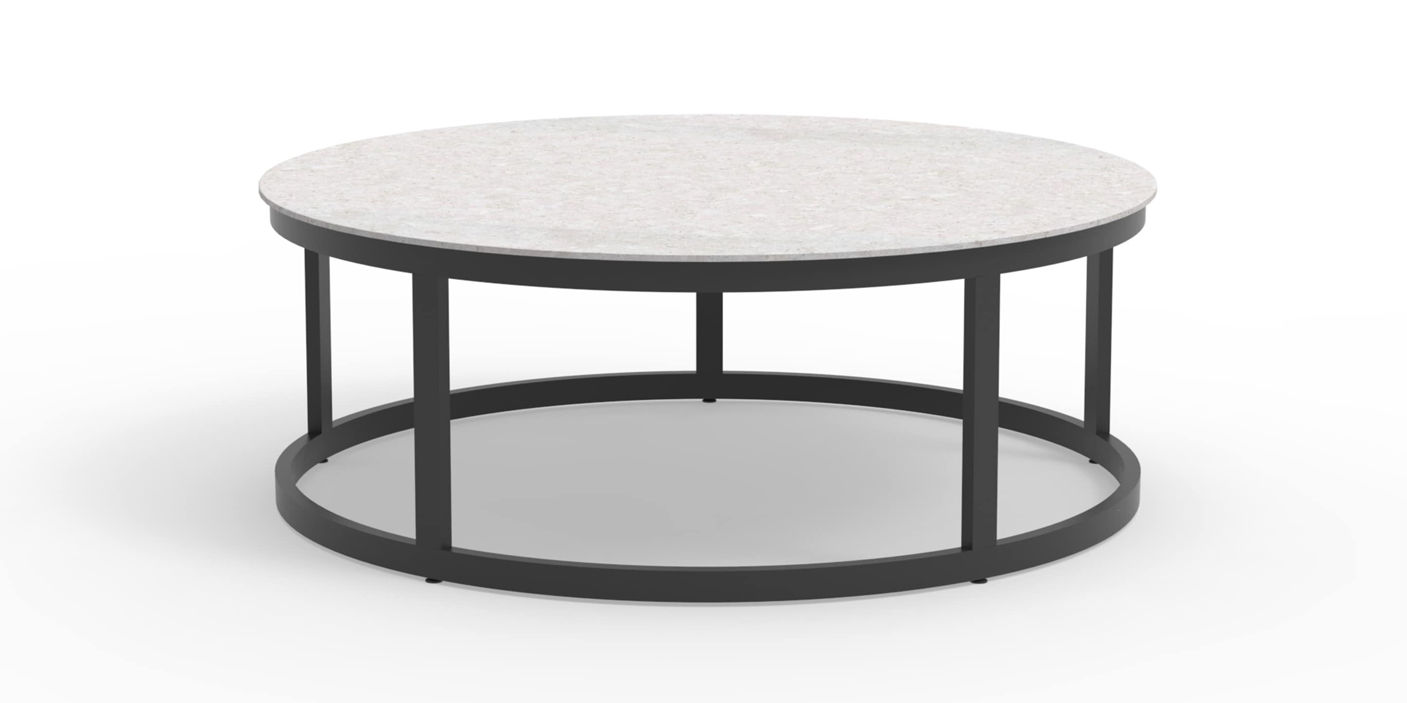 Glavin Outdoor Round Cocktail Table - Thumbnail 2