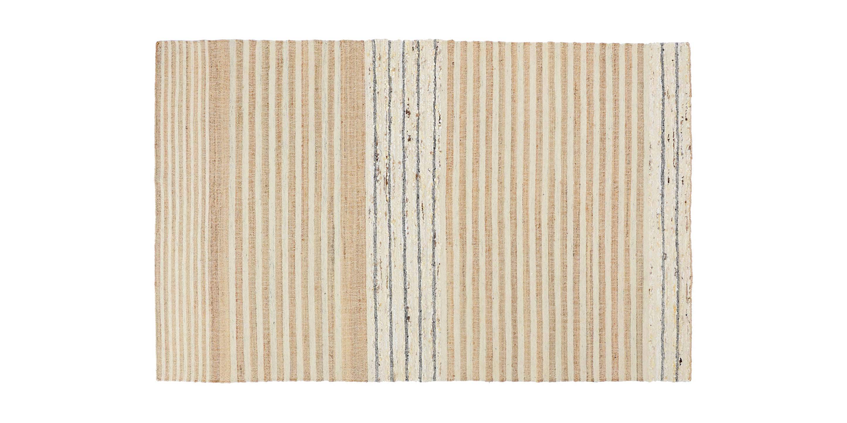PROGRESSO STRIPE NATURAL MULTI IVORY | Bassett Furniture