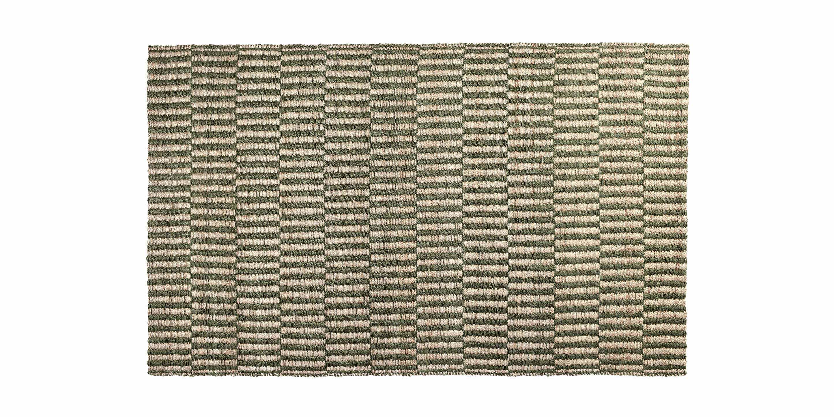 MONARCH JUTE GREEN/NATURAL | Bassett Furniture