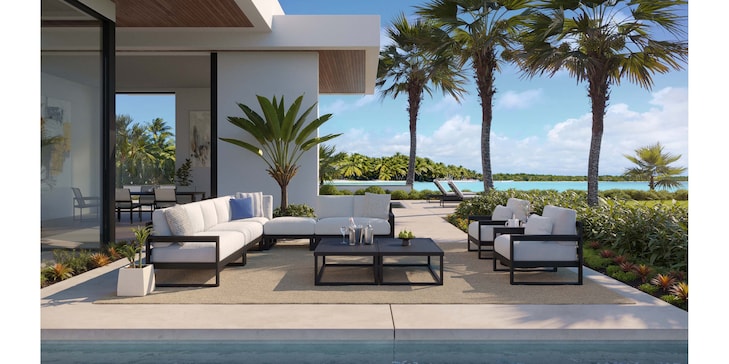 Rectangular Cocktail Table image number 2