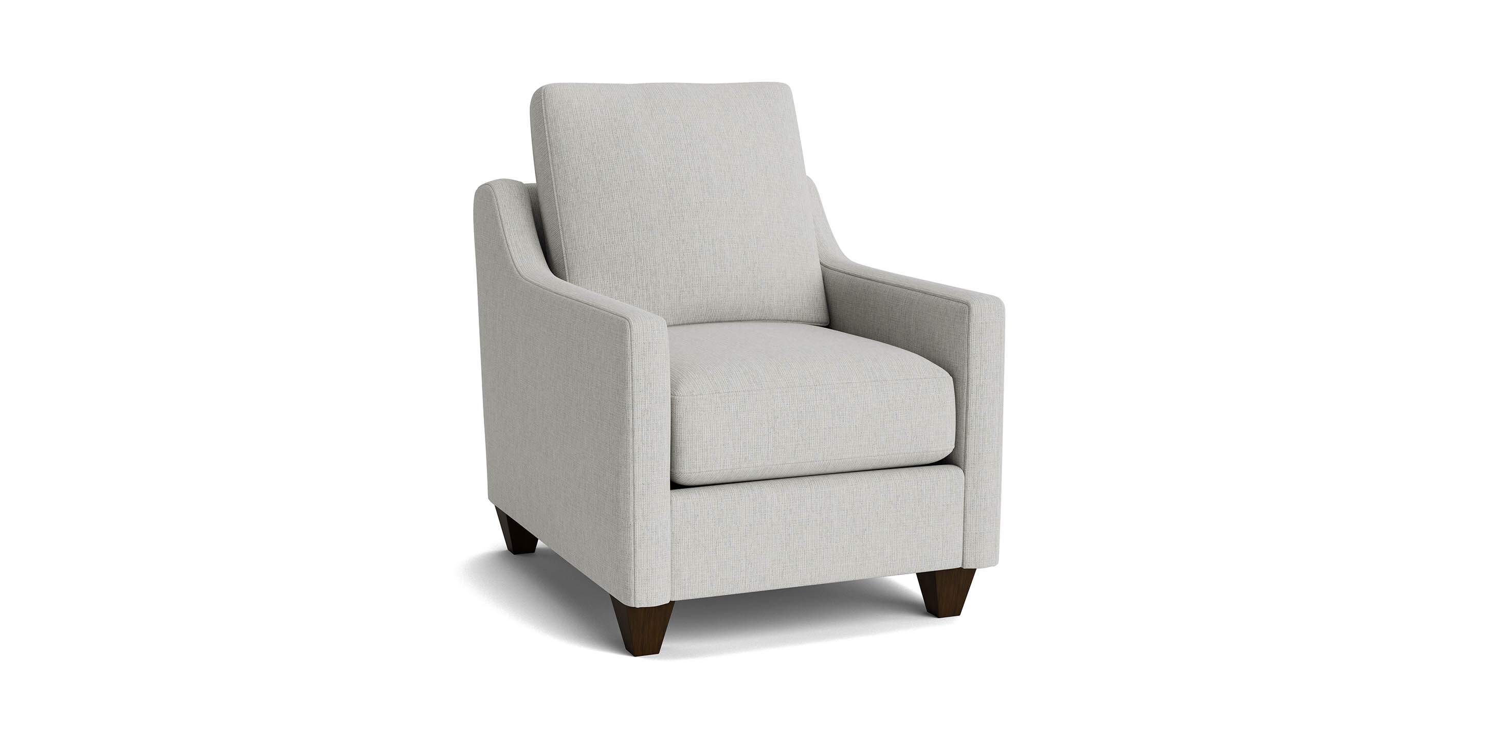 True Custom Slope Arm Accent Chair