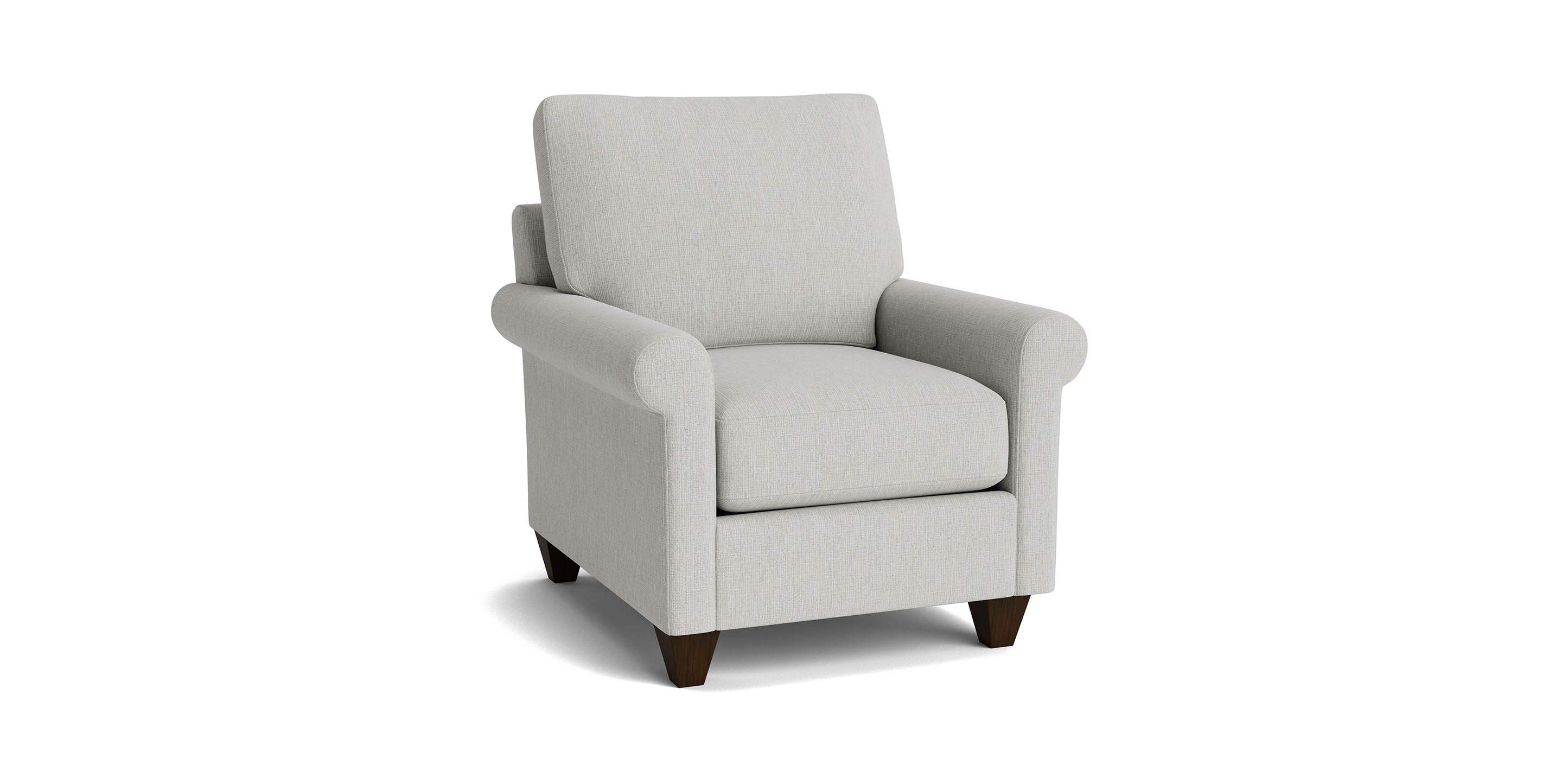 True Custom Roll Arm Accent Chair - Thumbnail 5