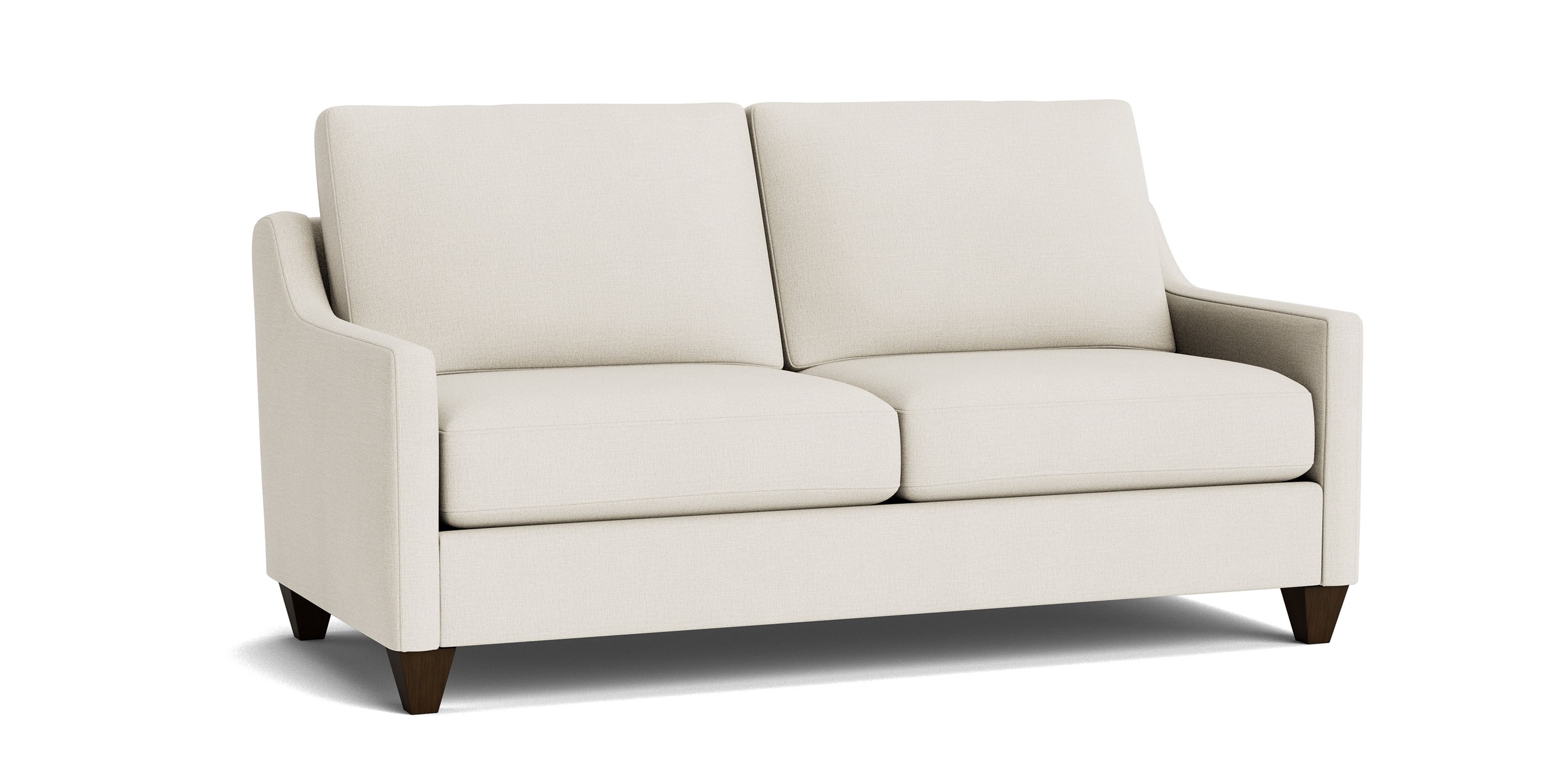 Bassett Furniture Slope Arm Studio Sofa - Thumbnail 3