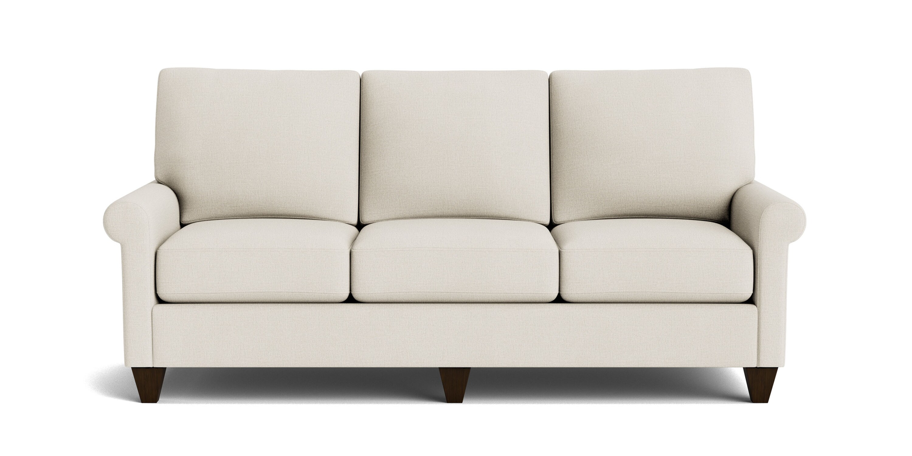 True Custom™ True Custom® Roll Arm Sofa C1007QSF33