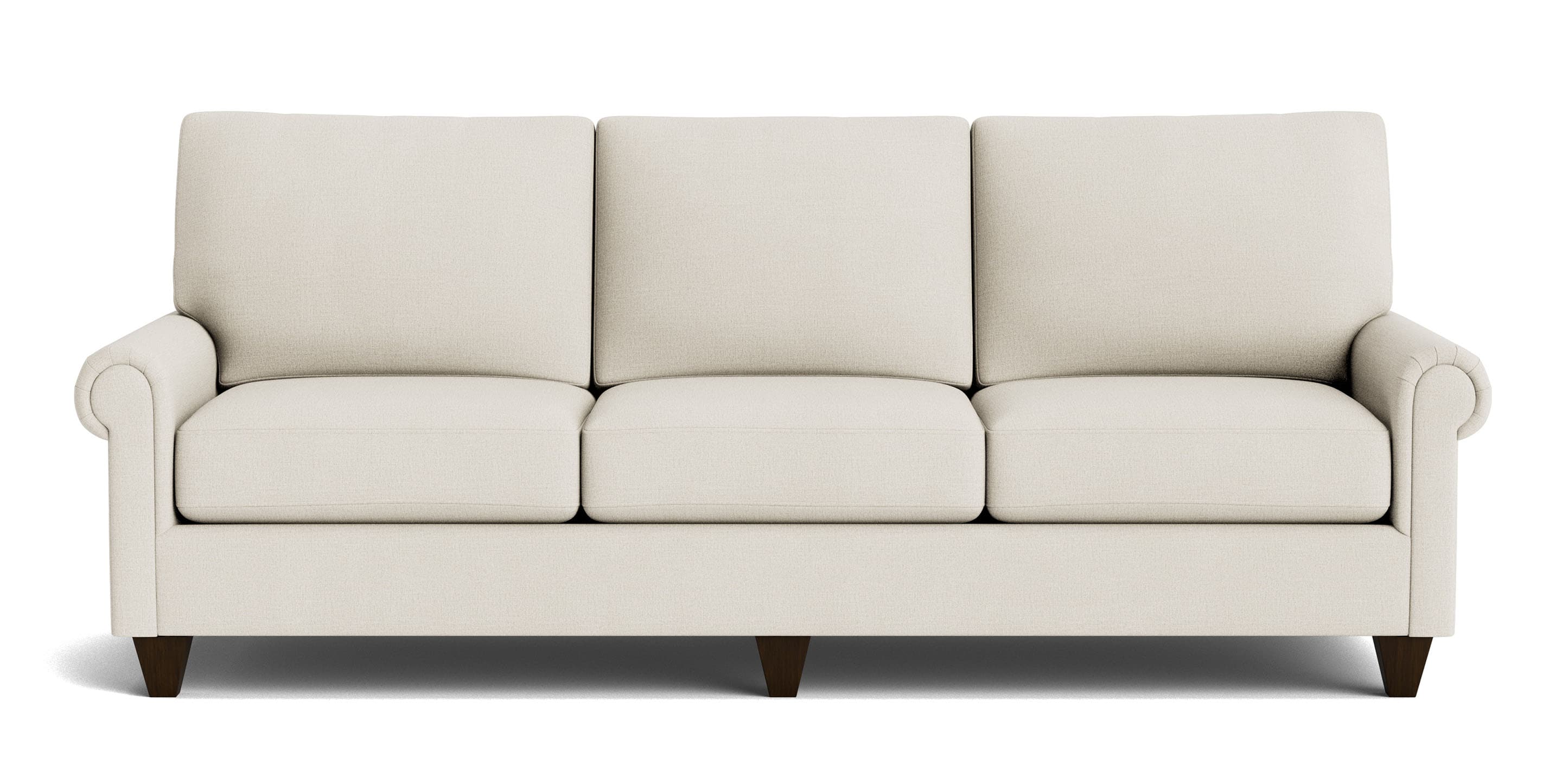Bassett Furniture True Custom Panel Arm Sofa - Thumbnail 3