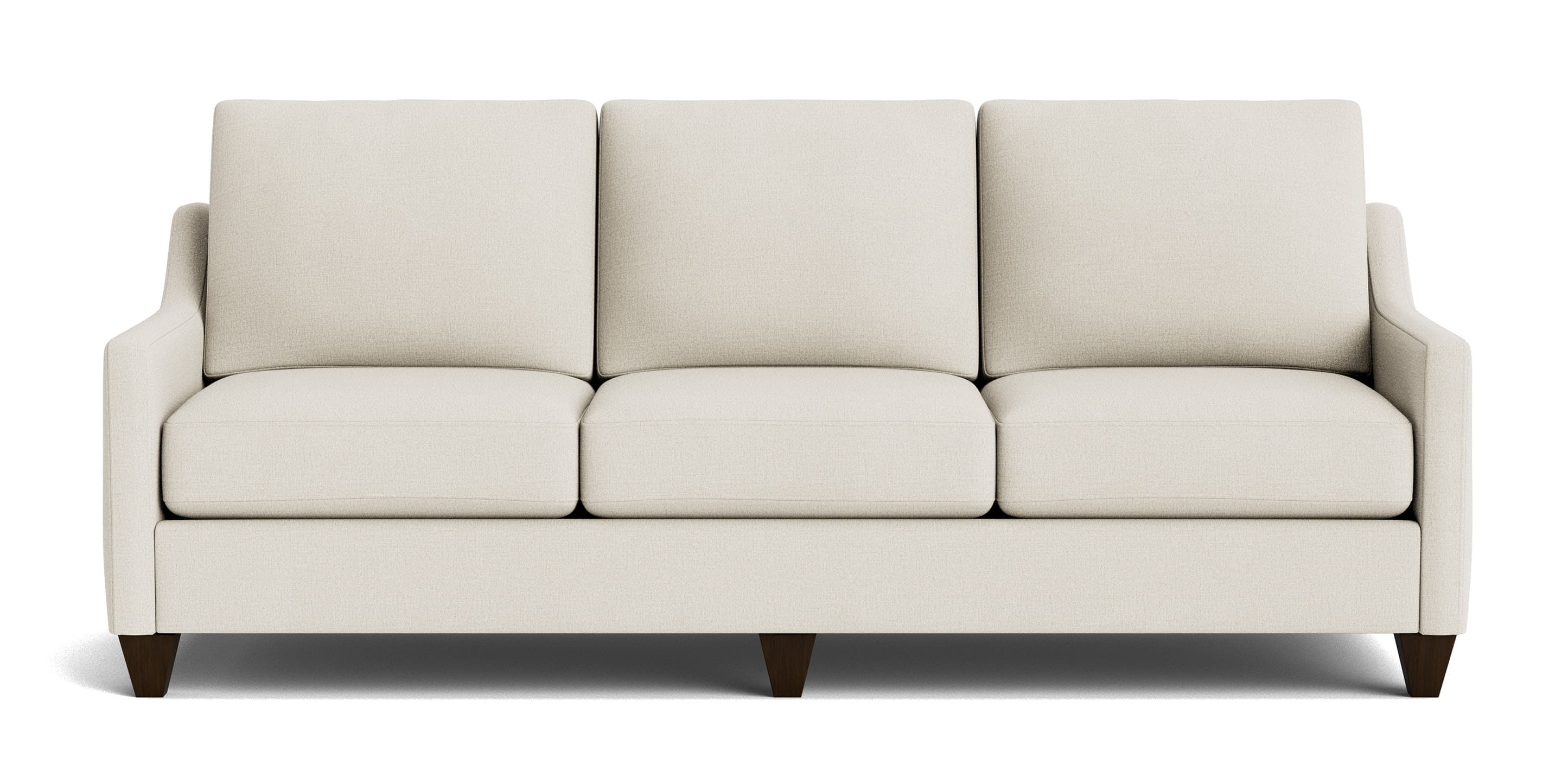 Bassett Furniture Slope Arm Sofa